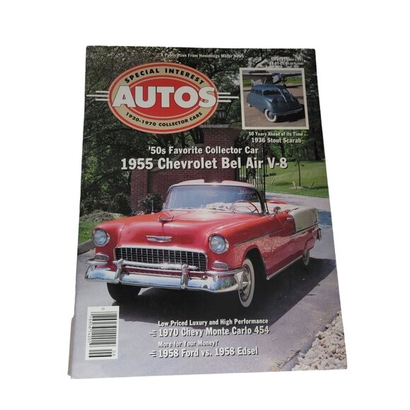 Autos Special Interest 1920-70 Collector Cars 1955 Chevrolet Bel Air V-8 Magazin - Picture 1 of 11
